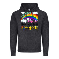Vintage Black the only choice i made was to be myself Vintage Hoodie - Artiststas