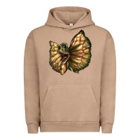 Pigment Burro dilophosaurus face Urban Hoodie - LillyAllenDesigns