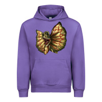 Tulip dilophosaurus face Urban Hoodie - LillyAllenDesigns