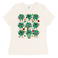 Bone teacher st patrick day clovers Ladies Tee - MaliasSmallBusiness