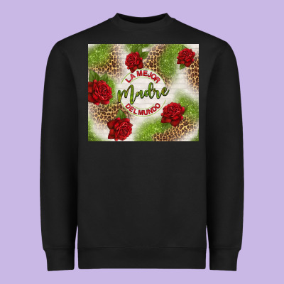 La Mejor Madre Del Mundo Heavyweight Sweatshirt Designed By Tumblerdesignbyshophia
