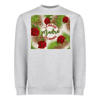 Heather Grey la mejor madre del mundo Heavyweight Sweatshirt - TumblerDesignByShophia