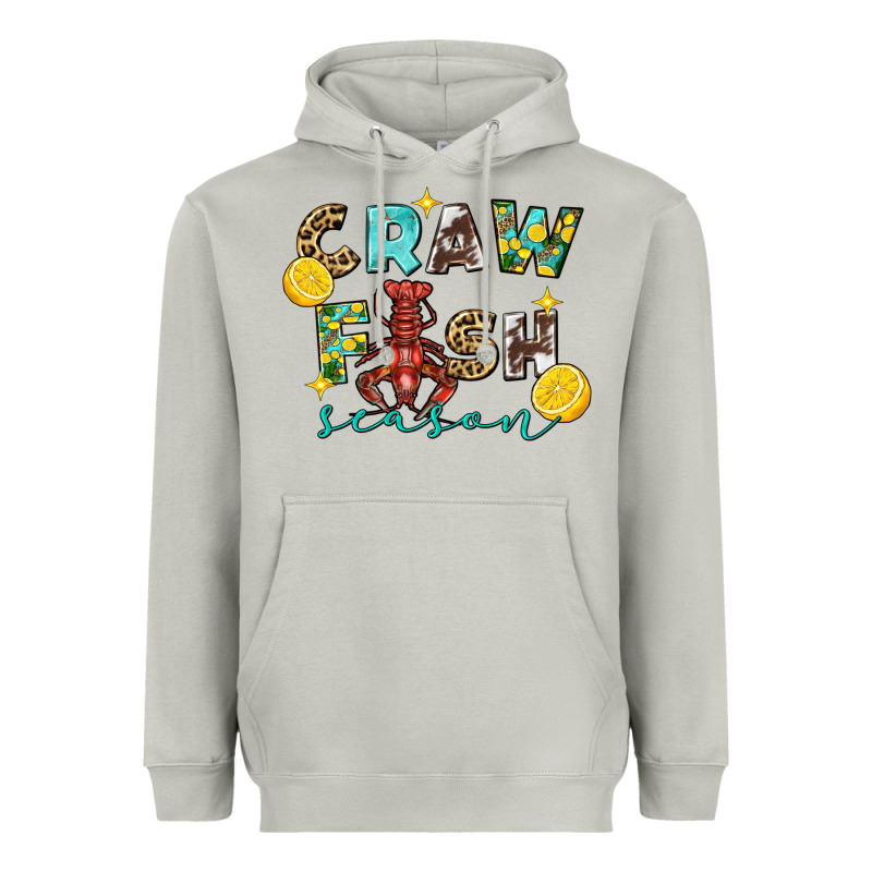Crawfish Season 2 Heavyweight Hoodie by FaDigitalArtStudio | Teevron
