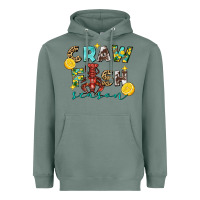 Sage crawfish season 2 Heavyweight Hoodie - FaDigitalArtStudio