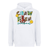 White crawfish season 2 Heavyweight Hoodie - FaDigitalArtStudio