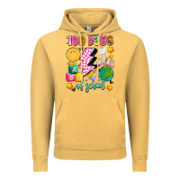 Vintage Mustard 100 days of school Vintage Hoodie - Artiststas