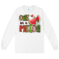 White one in a melon watermelon Long Sleeve Tee - Jasminsmagicworld