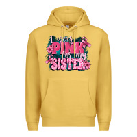 Antique Gold i wear pink for my sister Premium Hoodie - FaDigitalArtStudio