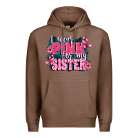 Chestnut i wear pink for my sister Premium Hoodie - FaDigitalArtStudio