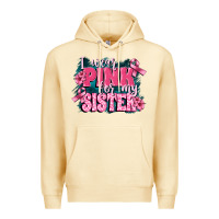 Pina Colada i wear pink for my sister Premium Hoodie - FaDigitalArtStudio