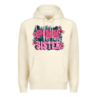 Sandshell i wear pink for my sister Premium Hoodie - FaDigitalArtStudio