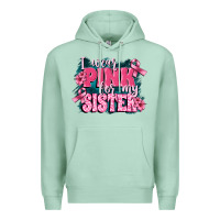 Seafoam i wear pink for my sister Premium Hoodie - FaDigitalArtStudio