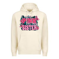Tofu i wear pink for my sister Premium Hoodie - FaDigitalArtStudio