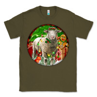 Army Green christmas dorset sheep Classic Tee - LillyAllenDesigns