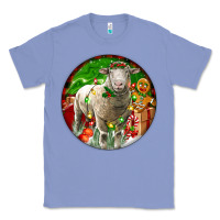 Colony Blue christmas dorset sheep Classic Tee - LillyAllenDesigns