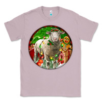 Lilac christmas dorset sheep Classic Tee - LillyAllenDesigns