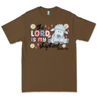 Cacao the lord is my shepherd Premium Tee - MaliasSmallBusiness