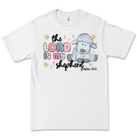 White the lord is my shepherd Premium Tee - MaliasSmallBusiness