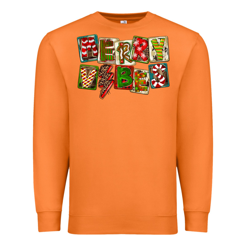 Merry Vibes Premium Sweatshirt by FaDigitalArtStudio | Teevron