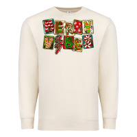 Sandshell Merry Vibes Premium Sweatshirt - FaDigitalArtStudio