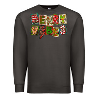 Smoke Merry Vibes Premium Sweatshirt - FaDigitalArtStudio