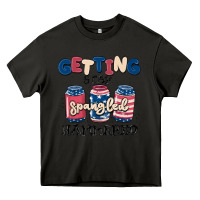Asphalt getting star spangled hammered Heavy Core Tee - MaliasSmallBusiness
