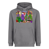 Storm christmas louisiana mardi gras trees Heavyweight Hoodie - FaDigitalArtStudio