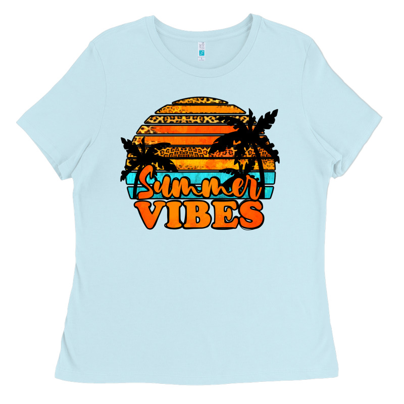 Summer Vibes Ladies Tee by Jasminsmagicworld | Teevron