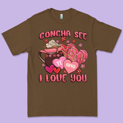 Concha See Te Amo  I Love You Premium Tee Designed By Maliassmallbusiness