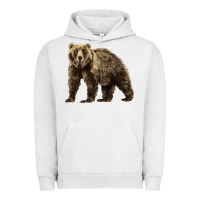 Brown Bear Urban Hoodie | Teevron