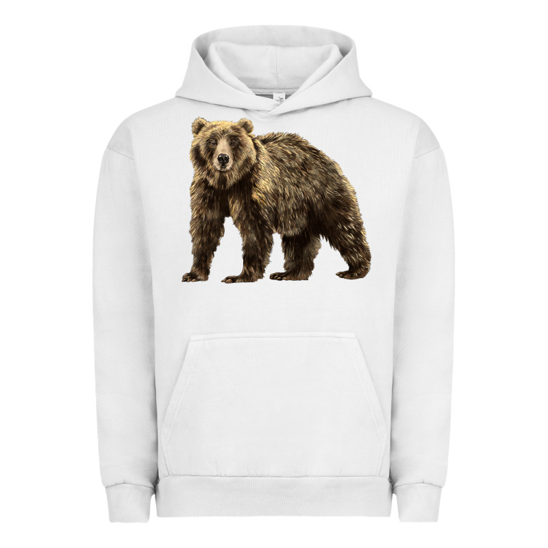 Brown Bear Urban Hoodie by LillyAllenDesigns | Teevron