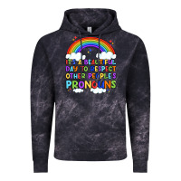 Cloud Black it's a beautiful day to respect other people's pro Vintage Hoodie - Artiststas