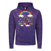 Cloud Purple it's a beautiful day to respect other people's pro Vintage Hoodie - Artiststas