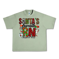 Oil Green santa's favorite rn Urban Heavy Tee - Jasminsmagicworld
