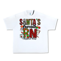 White santa's favorite rn Urban Heavy Tee - Jasminsmagicworld