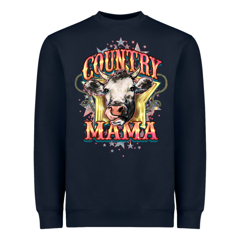 Country Mama Heavyweight Sweatshirt by HowdyJamesFarm | Teevron