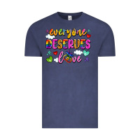 Vintage Denim everyone deserves love Vintage Tee - Artiststas