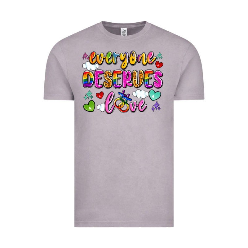 Everyone Deserves Love Vintage Tee by Artiststas | Teevron