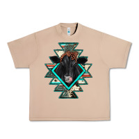 Burro black angus cowhide aztec Urban Heavy Tee - JahusDesignShop