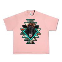 Salmon black angus cowhide aztec Urban Heavy Tee - JahusDesignShop