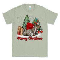 Matcha Merry Christmas Gray Squirrel Classic Tee - LillyAllenDesigns