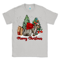 Moon Dust Merry Christmas Gray Squirrel Classic Tee - LillyAllenDesigns