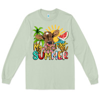 Matcha My first summer baby cow Long Sleeve Tee - NancyCooperArtShop