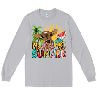 Moon Dust My first summer baby cow Long Sleeve Tee - NancyCooperArtShop