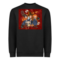 Black wizard kids with glitter Heavyweight Sweatshirt - TumblerDesignByShophia