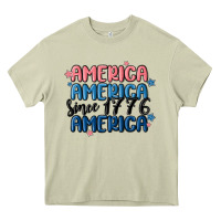 Mossy america since 1776 Heavy Core Tee - MaliasSmallBusiness