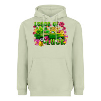 Matcha loads of luck Heavyweight Hoodie - FaDigitalArtStudio