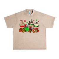 French Oak christmas sloth coffee cups Urban Heavy Tee - Jasminsmagicworld
