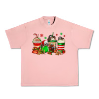 Salmon christmas sloth coffee cups Urban Heavy Tee - Jasminsmagicworld