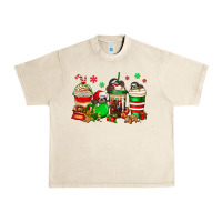 Christmas Sloth Coffee Cups Urban Heavy Tee | Teevron